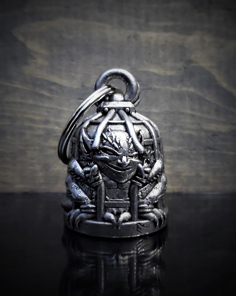 Motorcycle lucky charm bell Guardian Bell with dragon - Biker