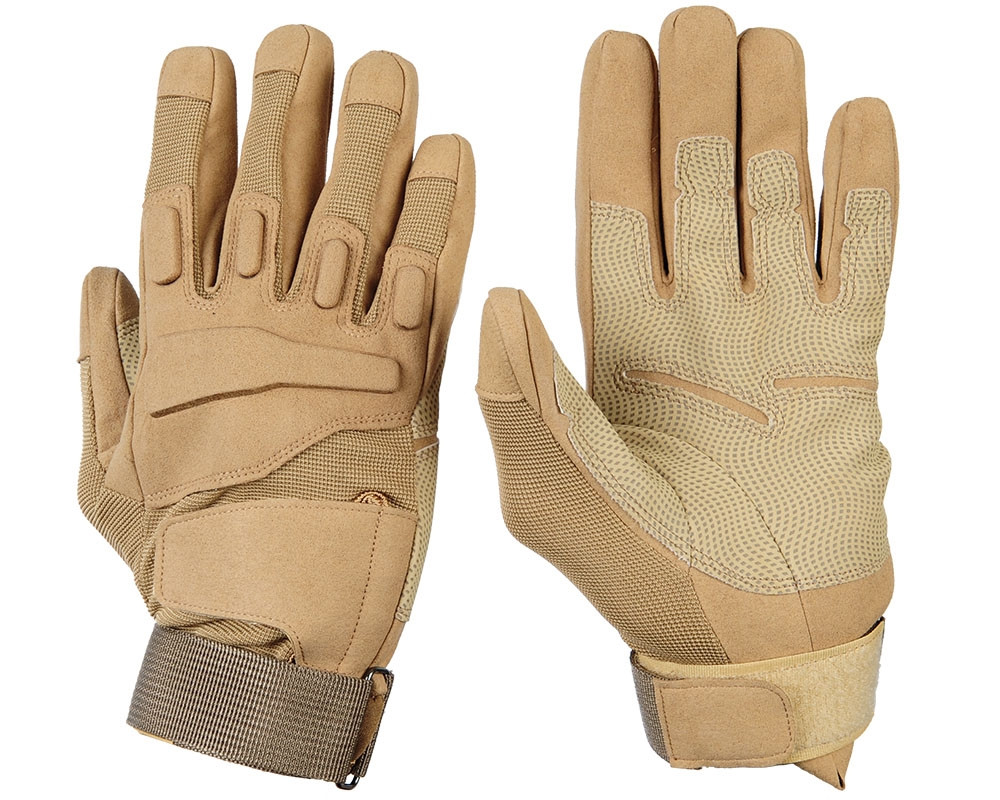 Warrior Full Finger Padded Paintball Gloves - Thumbnail 2