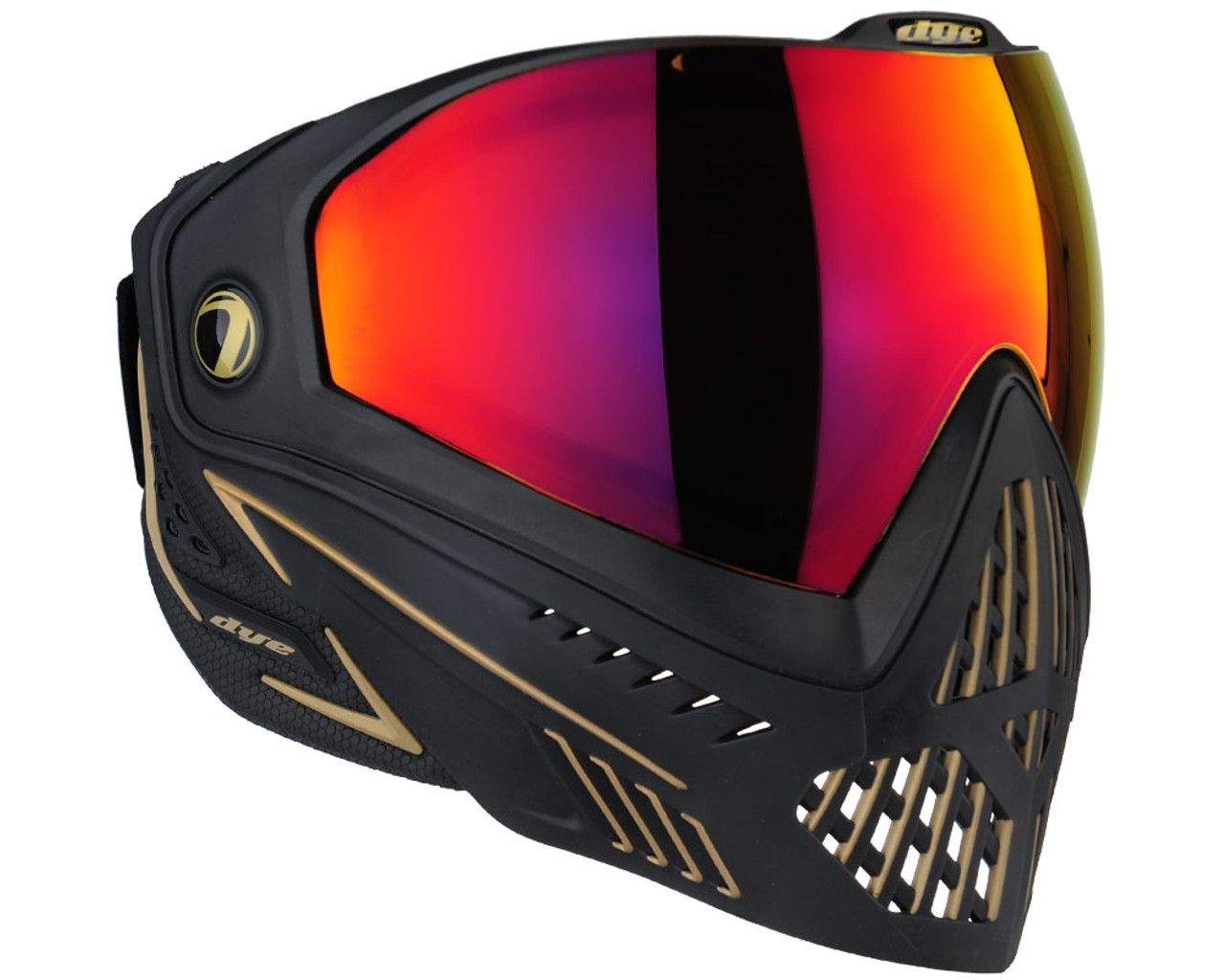 Dye i5 2.0 Mask - Onyx Gold - Dyetanium Prismic Lens