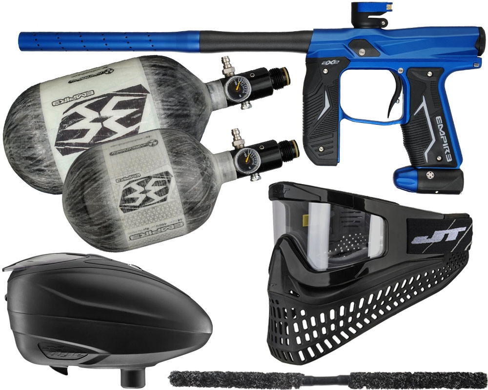 ペイントボール用プロテクター 迷彩 マスク付 セット Empire製 Empire Marker Package Kit - Insane - Axe 2.0
