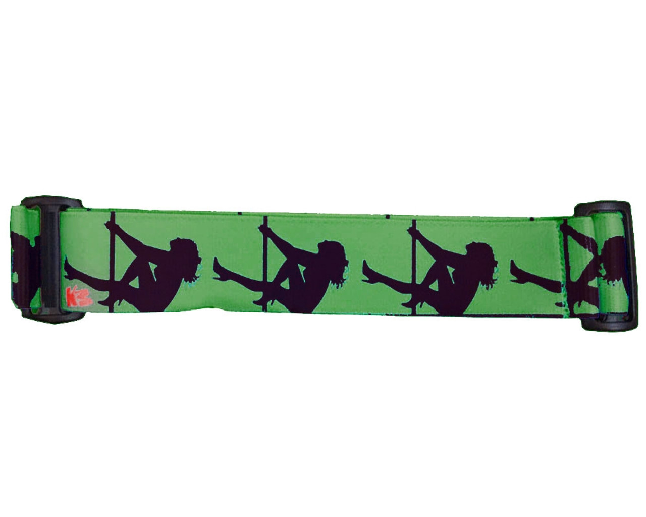 KM Universal JT Goggle Strap - JT - Green Stripper