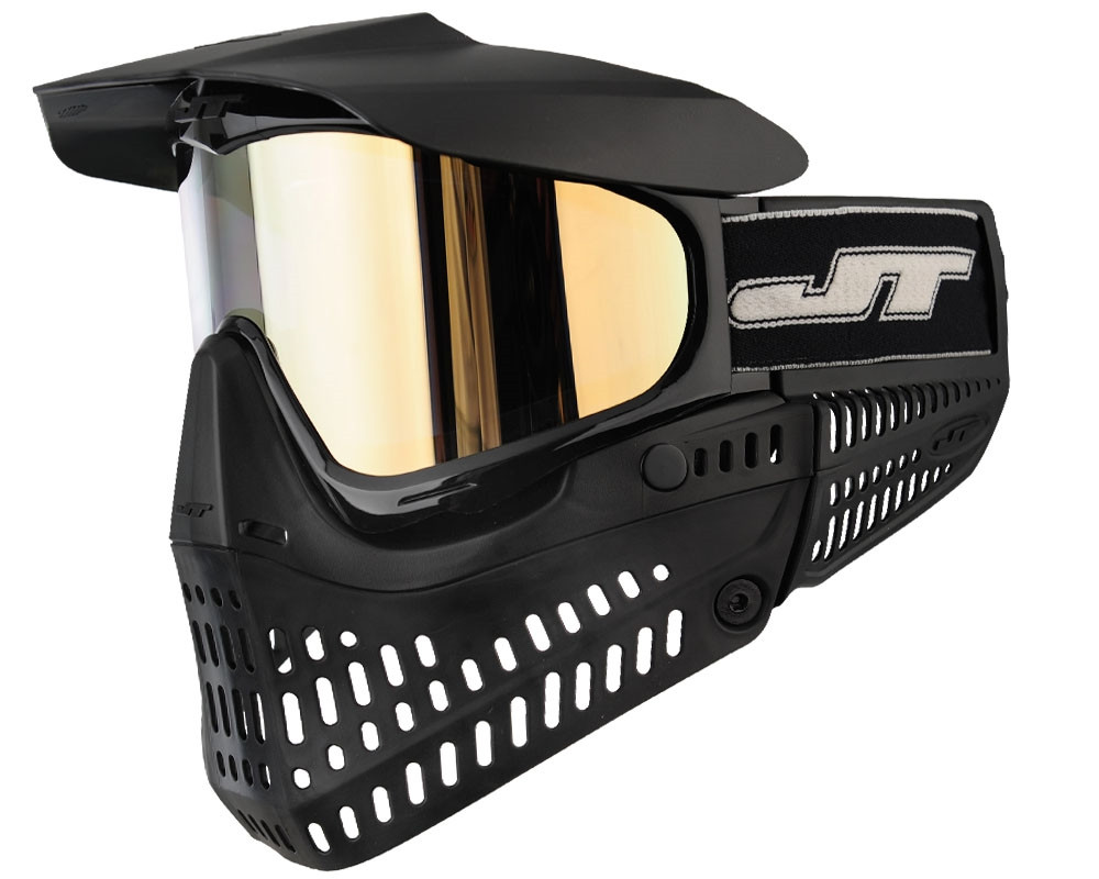 JT ProFlex Mask - Black/Black w/ Prizm 2.0 Gold Lens