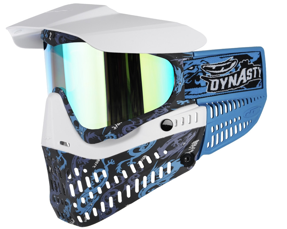 Lunettes JT Proflex LE Dynasty – Blanches + Lentille Thermique Transparente – Neuf