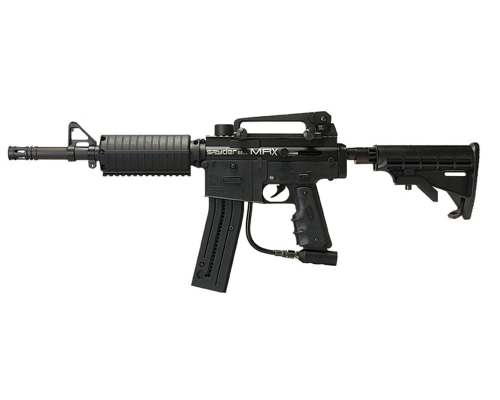 2012 Kingman Spyder MRX SemiAuto Paintball Gun Diamond Black ActionVillage