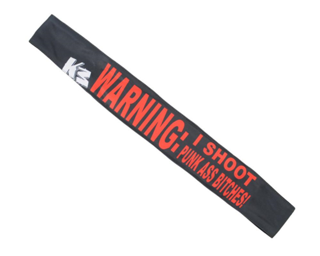 KM Paintball Headband - Warning - ActionVillage