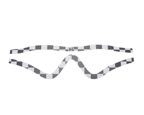 KM Paintball Mask Wraps Profit Lens White Checkers ActionVillage