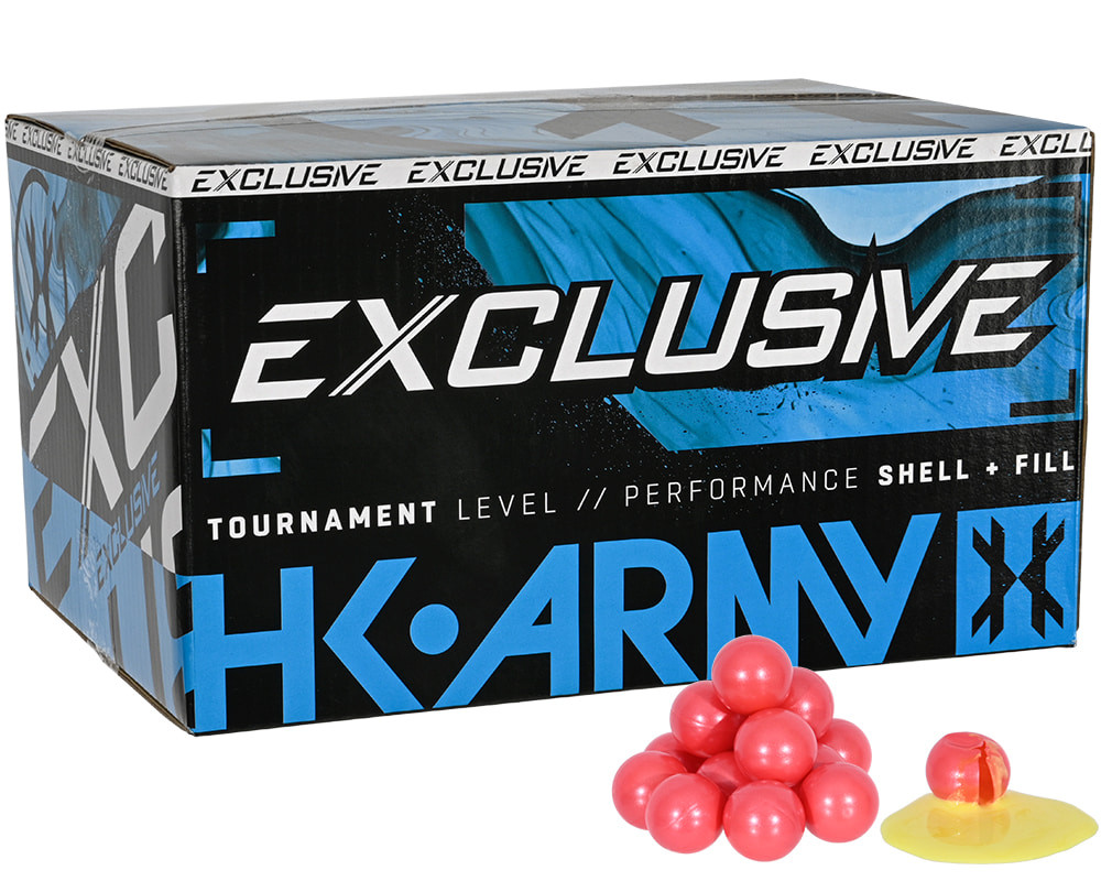 HK Army .68 Caliber Paintballs - Exclusive - Yellow Fill - 1,000 Rounds