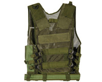 Warrior Airsoft Vest - Crossdraw - Olive