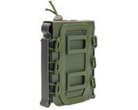 Warrior Molle Pull Down Magazine Pouch - Dye DAM/Planet MG100 Magazines - Olive Drab