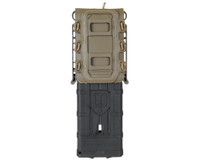 Warrior Molle Pull Down Magazine Pouch - Dye DAM/Planet MG100 Magazines - Tan