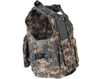 Warrior Molle Tactical Vest w/ Attachments - ACU