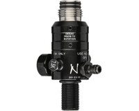 Ninja Pro V3 Adjustable Tank Regulator - 3000 PSI - Stainless Steel - Black