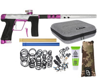 HK Army Shredder CS3 Pro Paintball Gun by Planet Eclipse - Silver/Purple