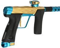 HK Army Shredder CS3 Pro Paintball Gun by Planet Eclipse - Gold/Teal