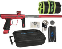Method DLX Shocker Era Paintball Gun - Red/Gray