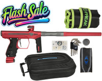 Method DLX Shocker Era Paintball Gun - Red/Gray