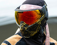 Carbon CRBN Zero GRX Paintball Mask (Less Coverage) - Splat Molten