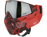 Carbon CRBN Zero GRX Paintball Mask (More Coverage) - Undr Blood Splash