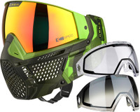 Carbon CRBN Zero GRX Paintball Mask (More Coverage) - Modcam Jungle