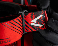 Carbon CRBN Zero GRX Paintball Mask (Less Coverage) - Undr Blood Splash