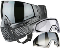 Carbon CRBN Zero GRX Paintball Mask (Less Coverage) - ELMT Platinum