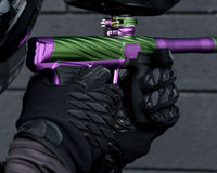 HK Army Paintball Gun By Planet Eclipse - Orbit Gtek 180R - Hulk (Green/Purple)