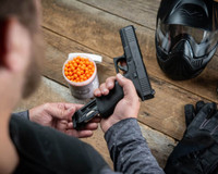 T4E .43 Cal Paintball Pistol - Glock G17 Gen 5 Training (2292167) - Black (Standard Edition)