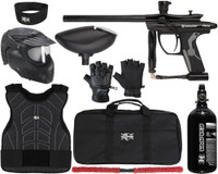 Kingman Paintball Gun Package Kit - Spyder Fenix - Level 2 Protector