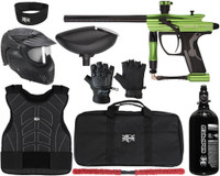 Kingman Paintball Gun Package Kit - Spyder Fenix - Level 2 Protector