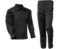 Tippmann Paintball Jersey & Pant Combo - Tactical TDU - Black