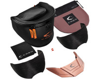 Carbon CRBN Paintball Mask - Zero GRX w/ Free Storm Fan (More Coverage) - ELMT Bronze
