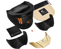 Carbon CRBN Paintball Mask - Zero GRX w/ Free Storm Fan (More Coverage) - ELMT Gold