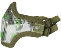 Bravo TacGear Strike Steel V1 Airsoft Mask - Woodland