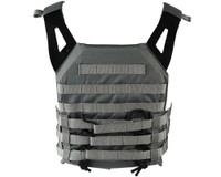 Defcon Gear Airsoft Vest - Low Profile Plate Carrier - Gray