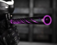 HK Army 15" Threaded LAZR Elite Barrel Autococker Kit w/ Colored Insert - Orbit - Dust Purple/Black