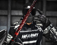 HK Army 15" Threaded LAZR Elite Barrel Autococker Kit w/ Colored Insert - Orbit - Dust Red/Black