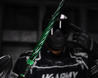 HK Army 15" Luxe Threaded LAZR Elite Barrel Autococker Kit w/ Black Insert - Orbit - Dust Green/Black