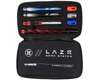 HK Army 15" Luxe Threaded LAZR Elite Barrel Autococker Kit w/ Colored Insert - Orbit - Dust Red/Black