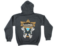 DLX Pull Over Hooded Sweatshirt - Luxe - Grey (No Outline)