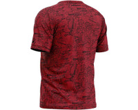 Dye Fit 25 Season T-Shirt - Red