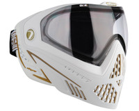 Dye i5 2.0 Mask - White/Gold w/ Clear Lens