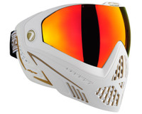 Dye i5 2.0 Mask - White/Gold w/ Dyetanium Northern Fire Lens