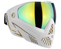 Dye i5 2.0 Mask - White/Gold w/ Dyetanium Northern Lights Lens