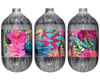 Empire Mega Lite 68/4500 Compressed Air Tanks (Bottle Only) - Aloha (Grey)