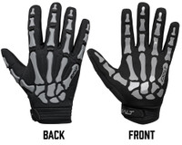 Exalt Death Grip Full Finger Gloves - Grey