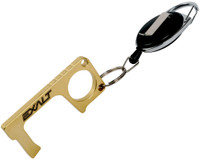 Exalt Door Opener & Stylus - Antimicrobial Brass