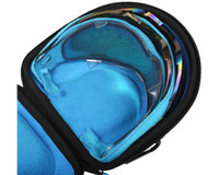 Exalt Universal Lens Case - V3 Carbon - Charcoal/Cyan