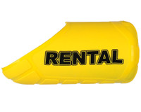 Exalt Rubber 48ci Tank/Bottle Cover - Rental - Yellow