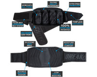 Virtue V2 Breakout 4+7 Strapless Pack Harness - Graphic Black