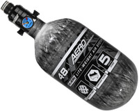 HK Army Aerolite Compressed Air Bottle w/ Pro Adjustable Regulator - Clear Carbon (48/4500)